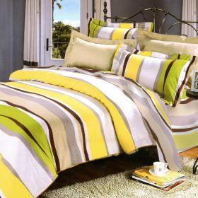 Blancho Bedding - [Springtime] 100% Cotton 4PC Comforter Cover/Duvet Cover Combo (King Size) - BLANCHOYG01010-4