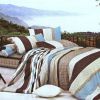 Blancho Bedding - [Wonderful Life] 100% Cotton 3PC Comforter Cover/Duvet Cover Combo (Twin Size) - BLANCHOZT01006-1