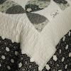 [Francesca] Cotton 3PC Vermicelli-Quilted Printed Quilt Set (Full/Queen Size) - QTS-SJIN9037-23