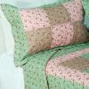 [Bliss] Cotton 3PC Vermicelli-Quilted Patchwork Quilt Set (Full/Queen Size) - ONITIVA-QTS01014-23