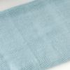 Blancho [Powderblue] 100% Cotton Jacquard Weave Throw Blanket (46 by 59 inches) - LD-BLK012-BLUE